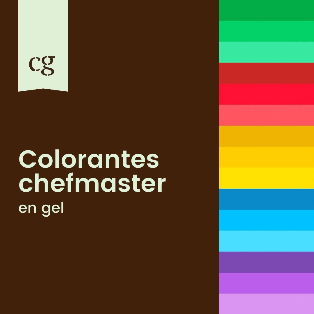 Colorantes en gel chefmaster – Central Gourmet MX