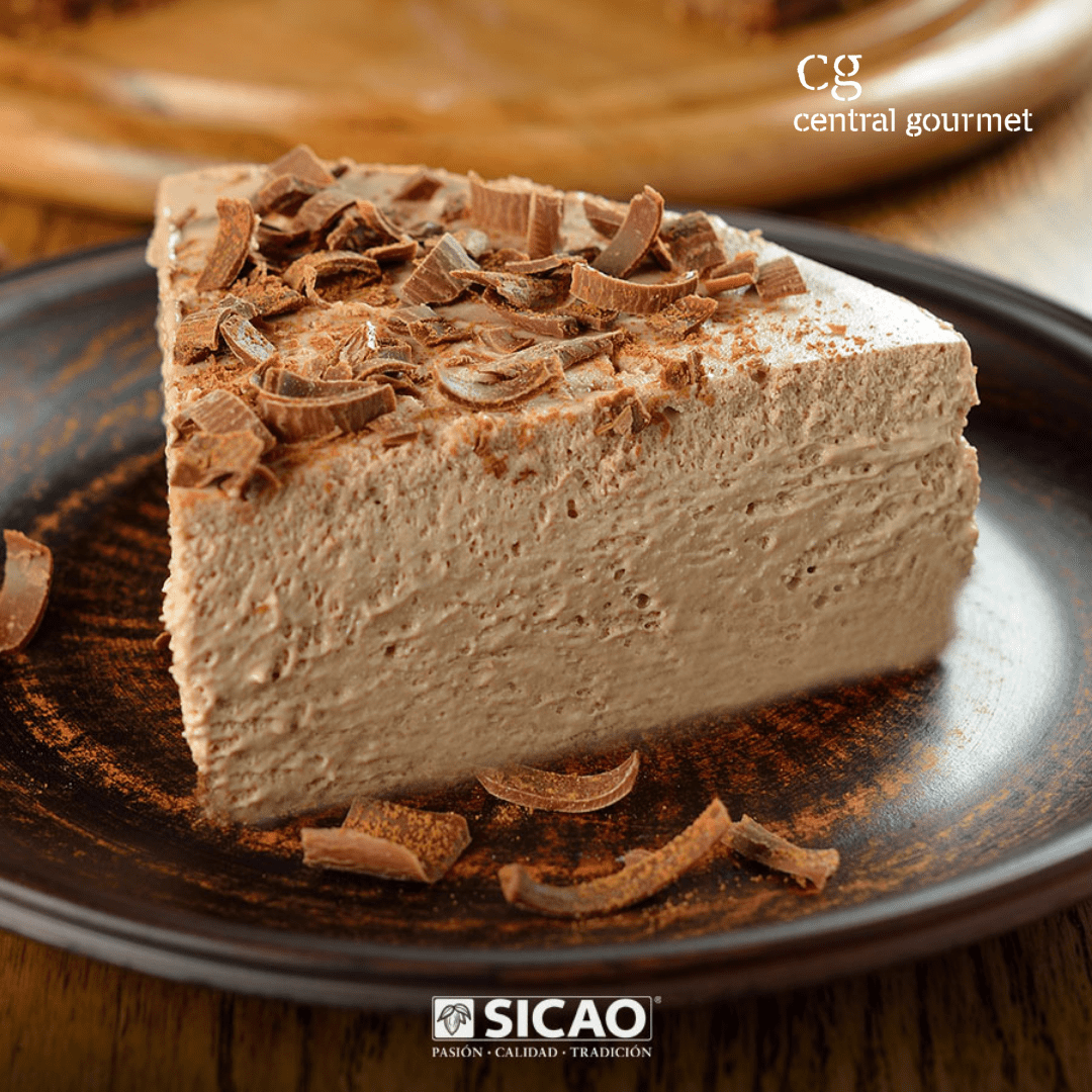 Tarta japonesa chocolate amargo - Central Gourmet