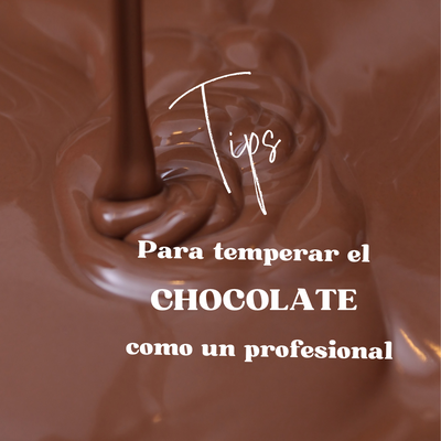 Tips para temperar el chocolate como un profesional