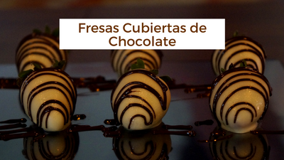 Receta Fresas Cubiertas de Chocolate