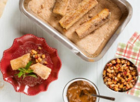 Rollitos de manzana