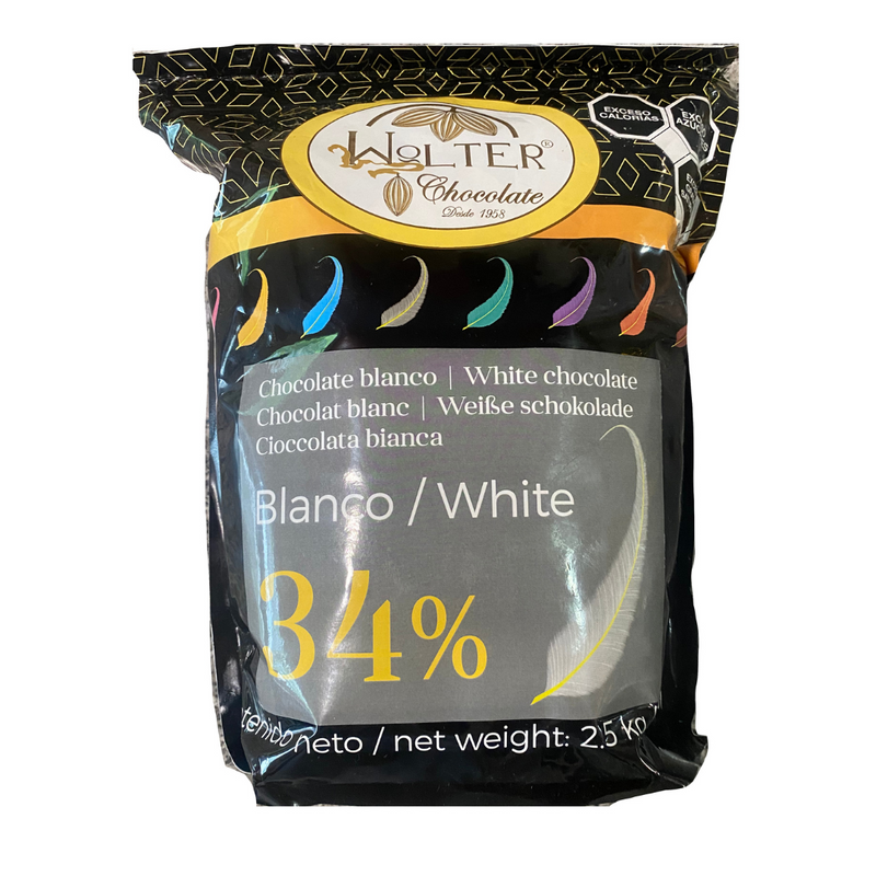 Chocolate blanco 34% Wolter