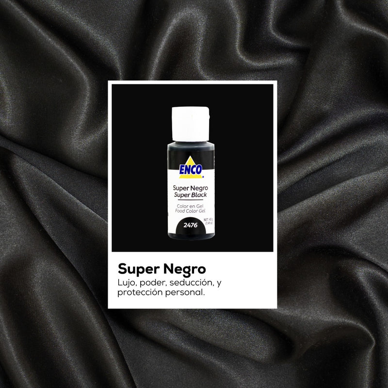 Colorante en gel Enco Super Negro