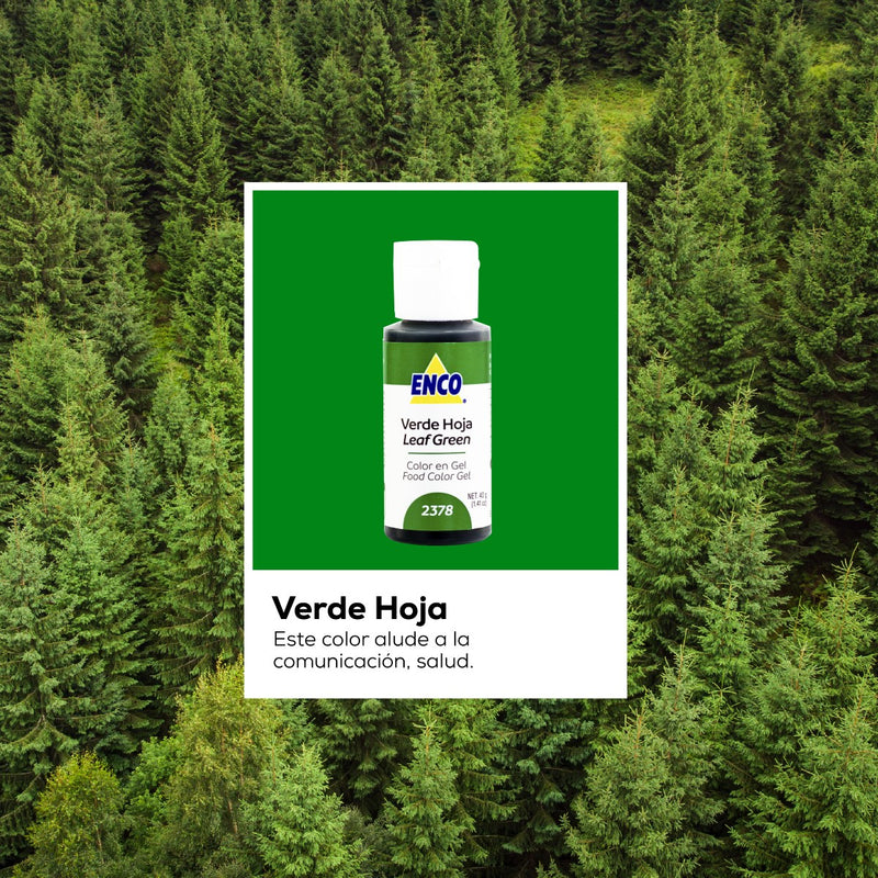 Colorante en gel Enco Verde Hoja