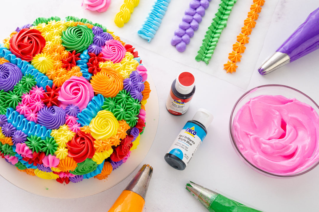 Colorante en gel Enco Super Rojo