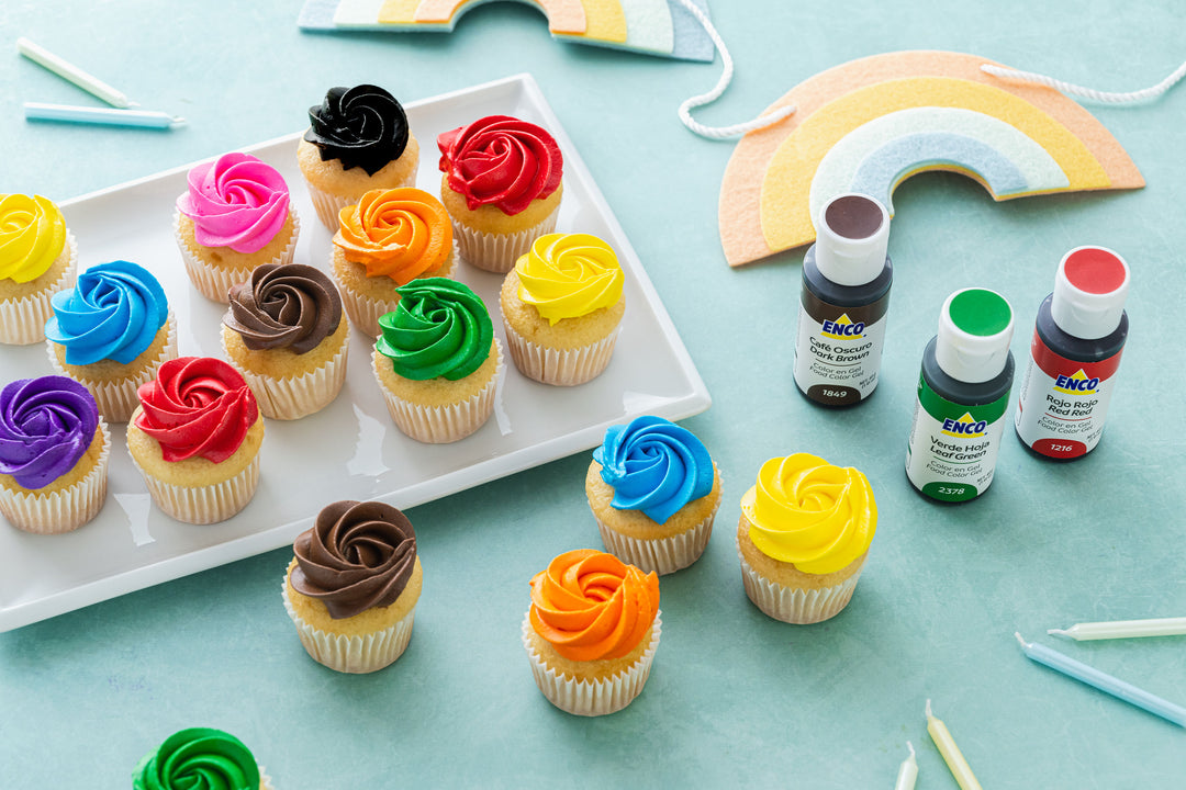 Colorante en gel Enco Super Rojo