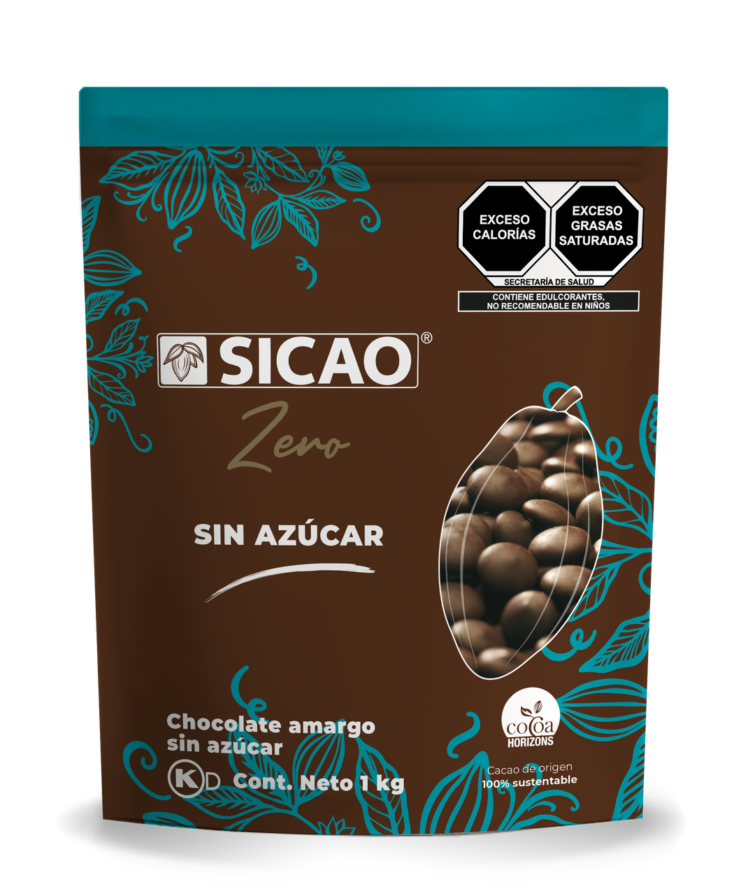 chocolate sin azúcar sicao