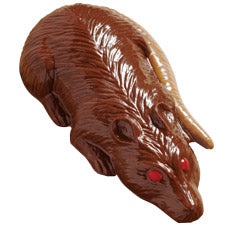 Molde para chocolate plástico rata