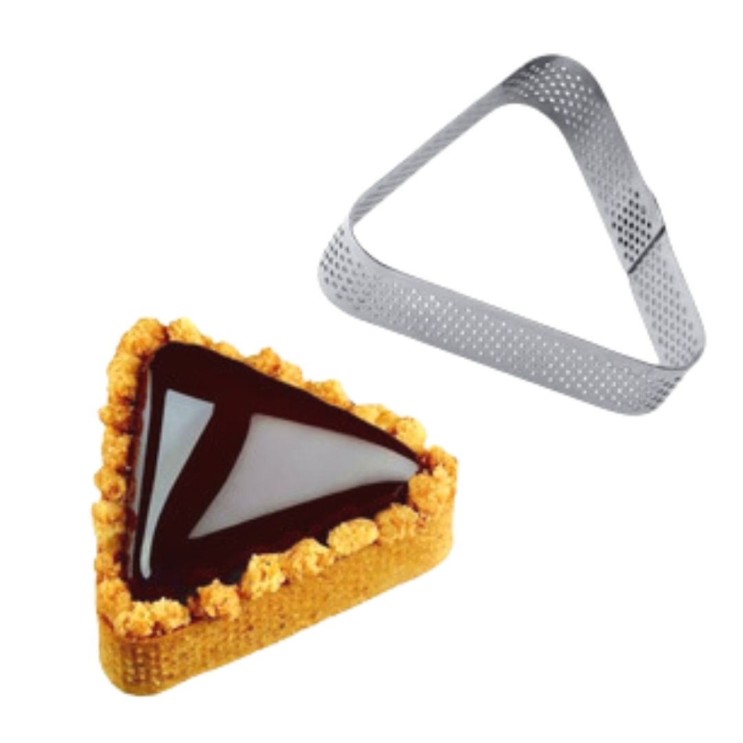 aro perforado triangular para tarta