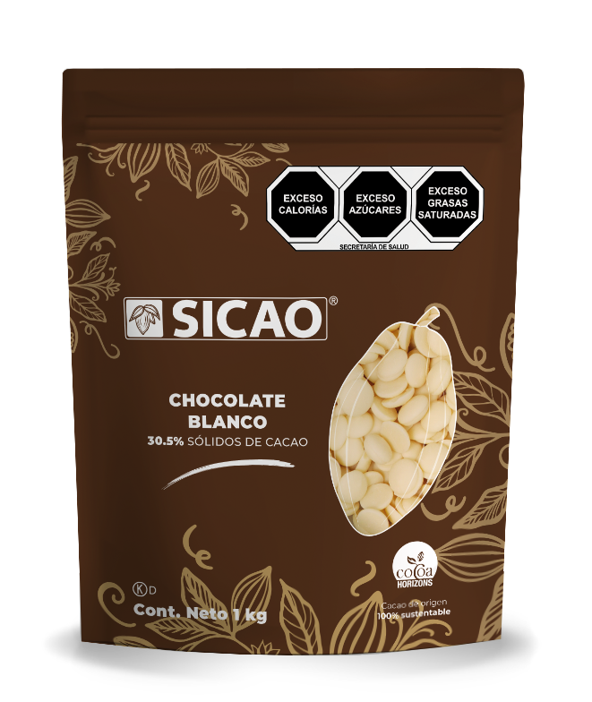 Chocolate blanco sicao central gourmet 