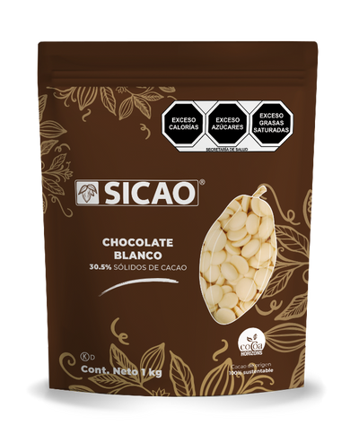 Chocolate blanco sicao central gourmet 
