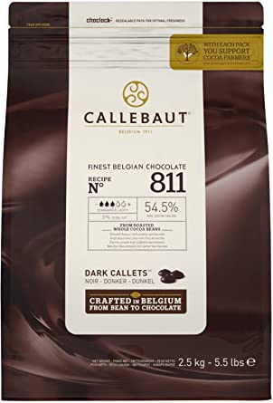 Chocolate semi-amargo 811 belga 54.5% cacao
