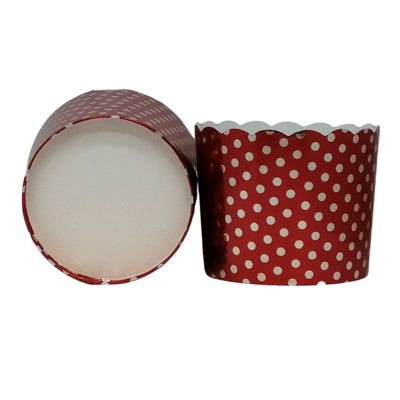 cupcake-wrapper-de cartón-color-rojo-con-puntos