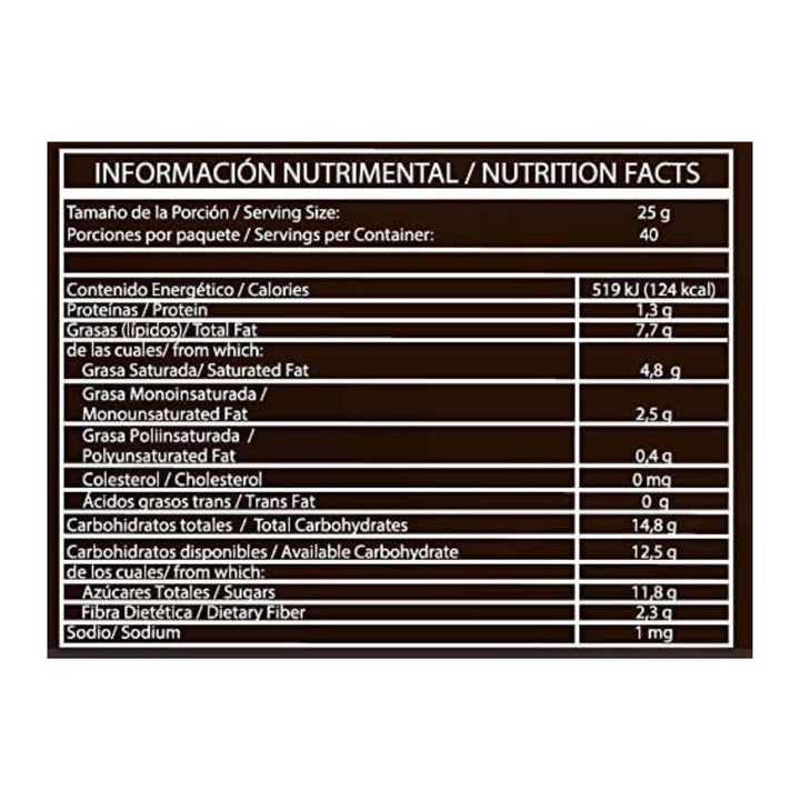 chocolate semiamargo sicao