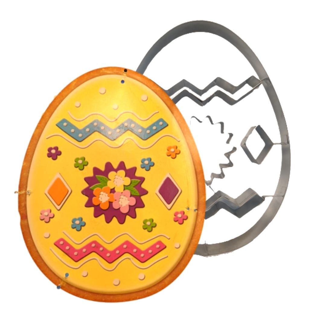 cortador de galletas en forma de huevo