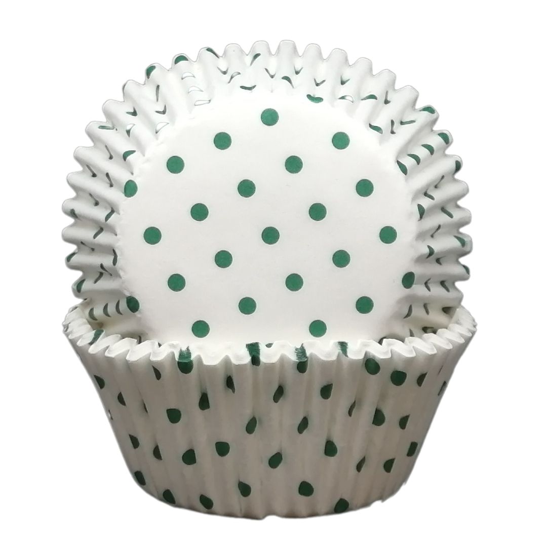 capacillo-de-papel-verde-dots