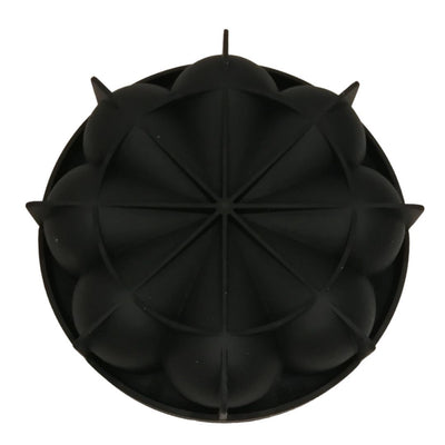 molde-de-silicon-color-negro-en-forma-de-flor